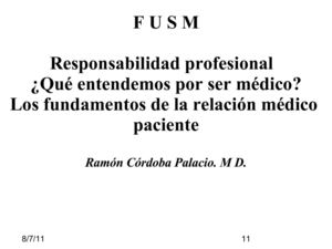 responsabilidad profesional