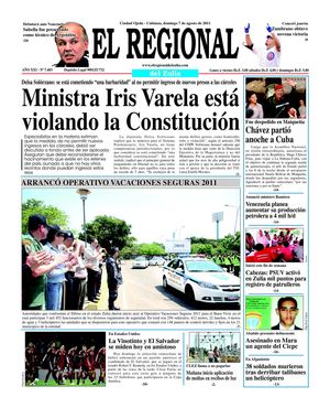 El Regional del Zulia 07-08-2011