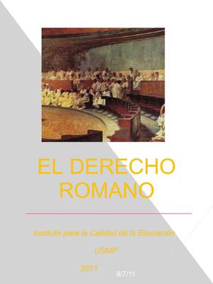 Derecho Romano II