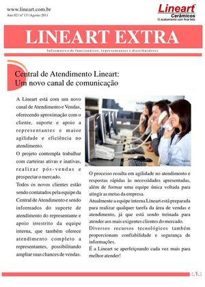 Lineart Extra ::: Agosto / 2011