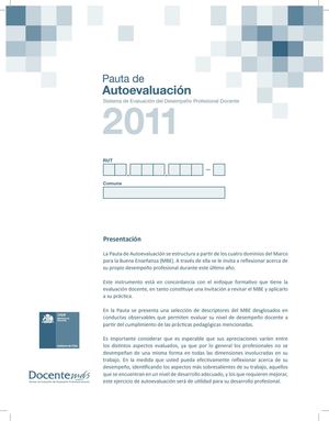 Autoevaluacion