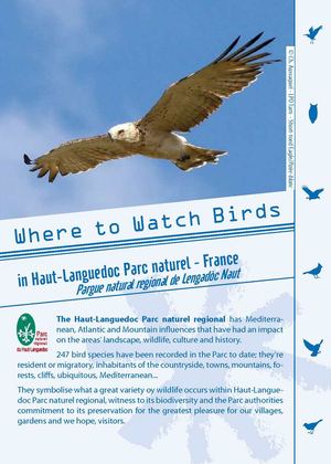 Guide 2011 du Parc Naturel Régional du Haut-Languedoc au British Bird Watching Fair