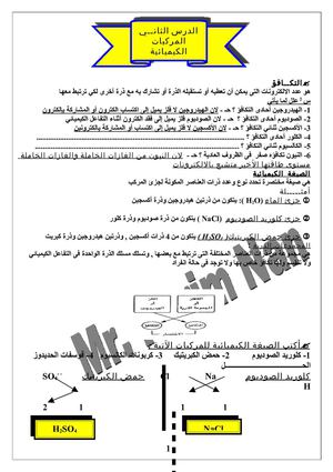 الوحدة الاولى الدرس الثانى