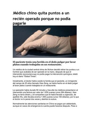 Deficiencia de ética...