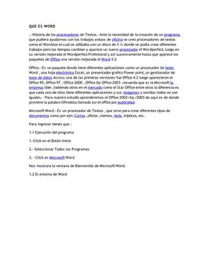 QUE ES WORD 