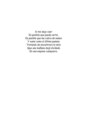 Si me dejo caer