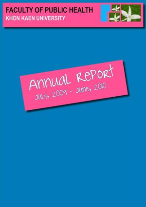 KKUPH 2009-2010 Annual Report