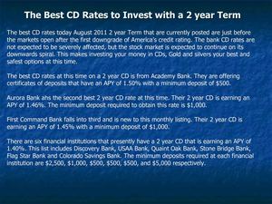 Best Cd Rates >> Calameo The Best Cd Rates To Invest With A 2 Year Term Best Cd Rates >> Calameo The Best Cd Rates To Invest With A 2 Year Term