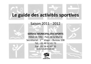 guide des activités sportives 2011-2012