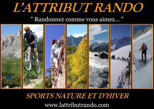 Carte postale L'Attribut Rando : Sports nature et d'hiver