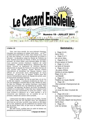Le Canard Ensoleillé n°19