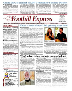 Foothill Express - August 2011