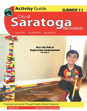 2011 Summer Activity Guide