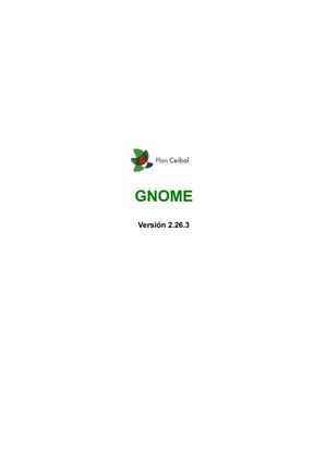 Manual de Gnome