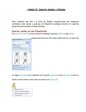 Insertar sonidos y graficos