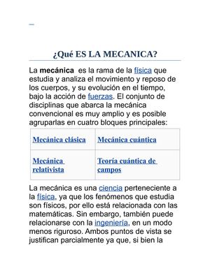 mecanica