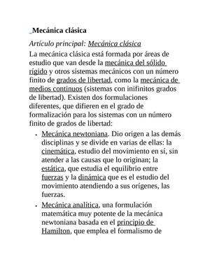la mecanica 2