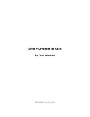 Keller Carlos - Mitos Y Leyendas De Chile
