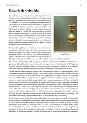 historia de colombia