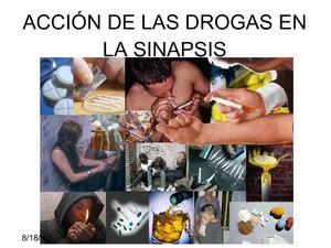 ACCIÓN DE LAS DROGAS EN LA SINAPSIS para publicar