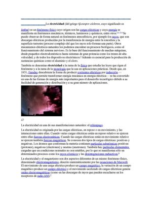 electricidad de cuerdas