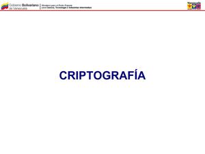 Unidad II. Criptografía