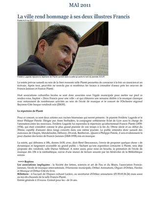 Presse 2011