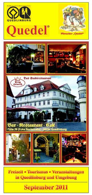 Quedel Veranstaltungskalender/ September 2011