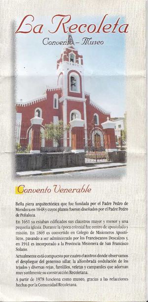 Convento Museo - REcoleta