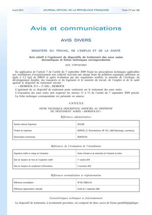 AGREEMENT 2010-026 BIOROCK D5 - 4 pages