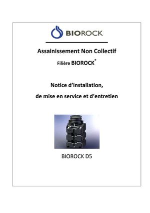 Notice installation BIOROCK D5 - 27 pages