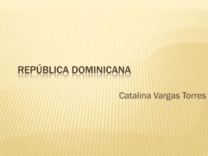 República Dominicana: una breve exploración.