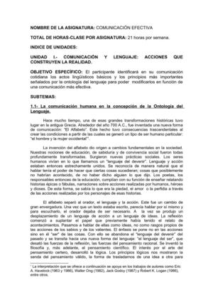 Tutorial de Comunicación Efectiva