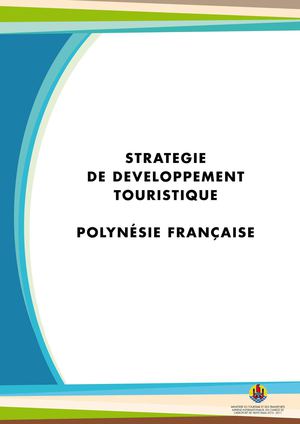 Stratégie de développement touristique Polynésie-Française