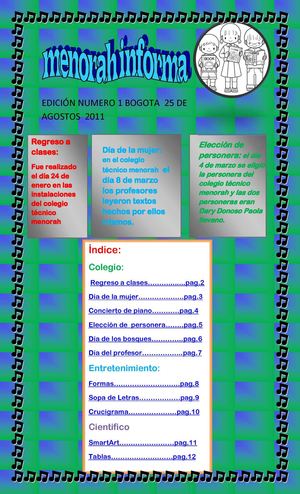 Periodico Menorah Informa LDNQ