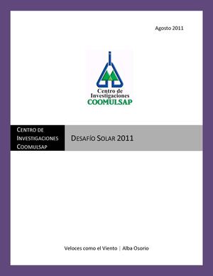 El Desafio Solar 2011