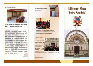 BIBLIOTECA MUSEO PEDRO RUIZ GALLO - ETEN