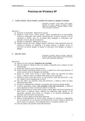 practicas xp