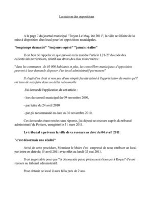 Maison des oppositions