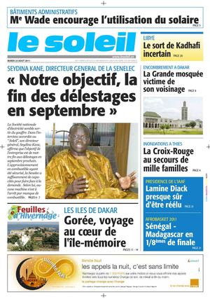 Edition du 23 Aout 2011