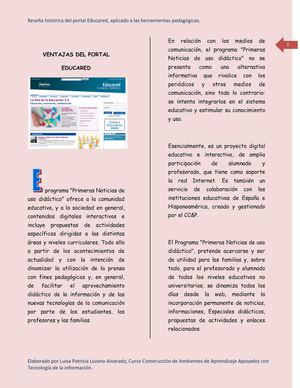 VENTAJAS DEL PORTAL EDUCARED