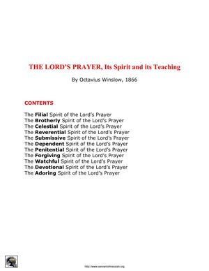 The Lords Prayer