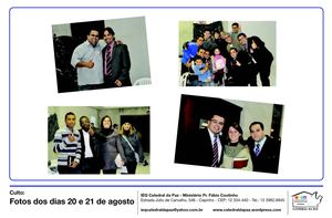 Coluna de fotos – 20 e 21 de agosto