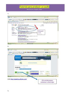 TUTORIAL PARA REALIZAR UN AUDIO