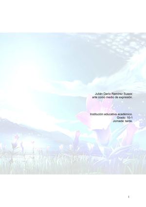 El arte como medio de expresión