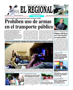 El Regional del Zulia 25-08-2011