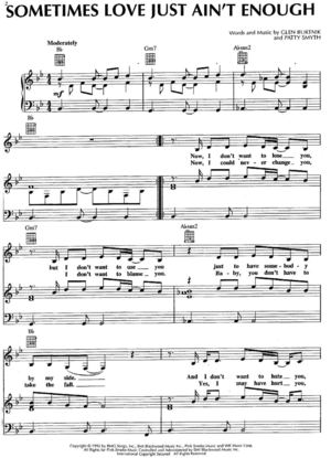Sometimes Love Just Ain't Enough - Patty Smyth