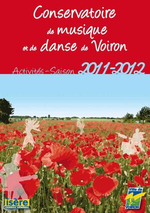 Conservatoire de Voiron - Présentation de la saison