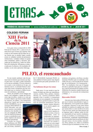 Periódico Fervan Bogotá Edición julio de 2011