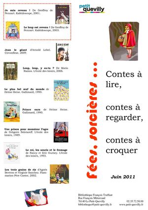 Contes, fées, sorcières